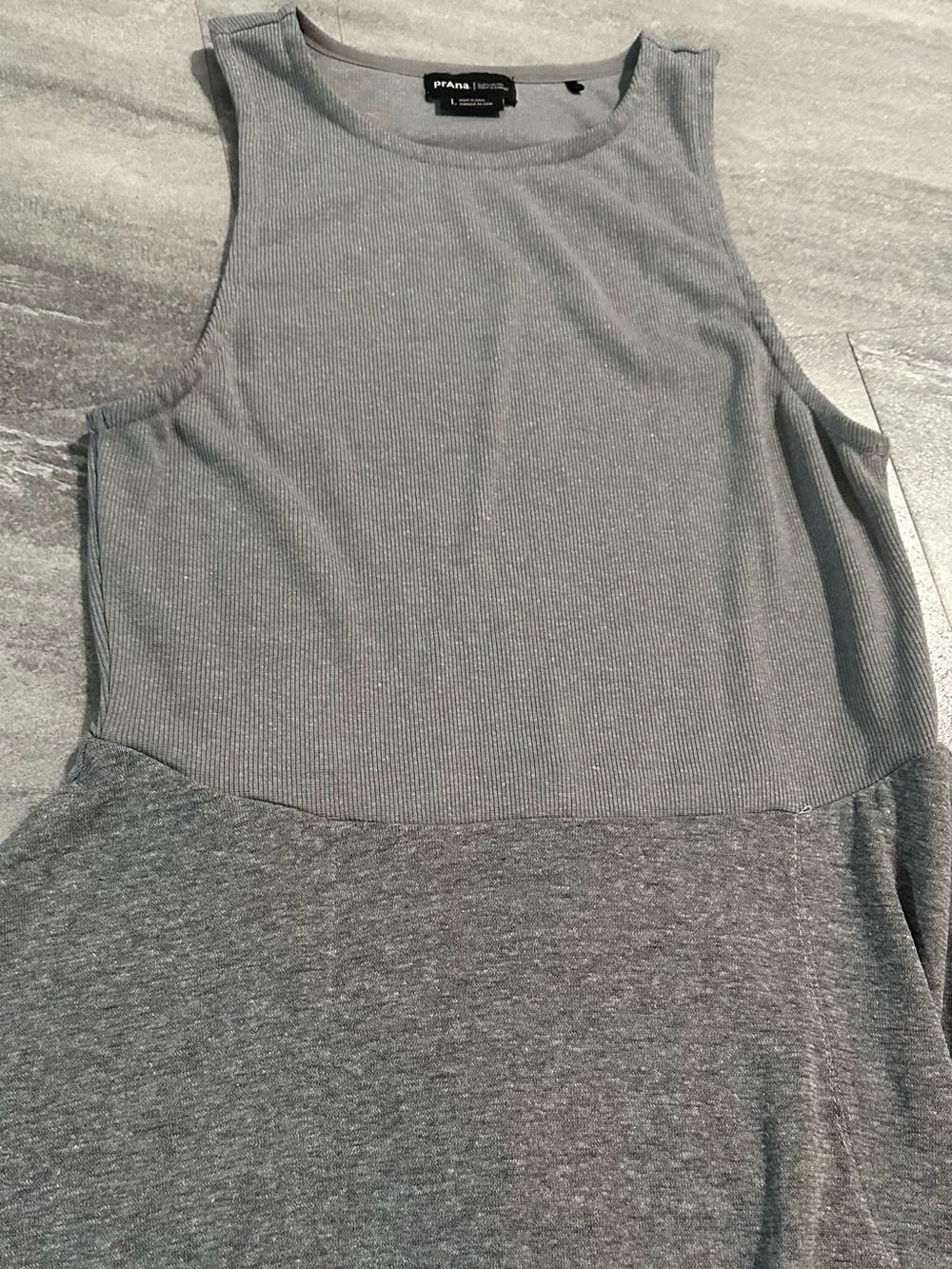 Prana cozy up Bayjour Dress in Grey size L - Picture 3 of 7